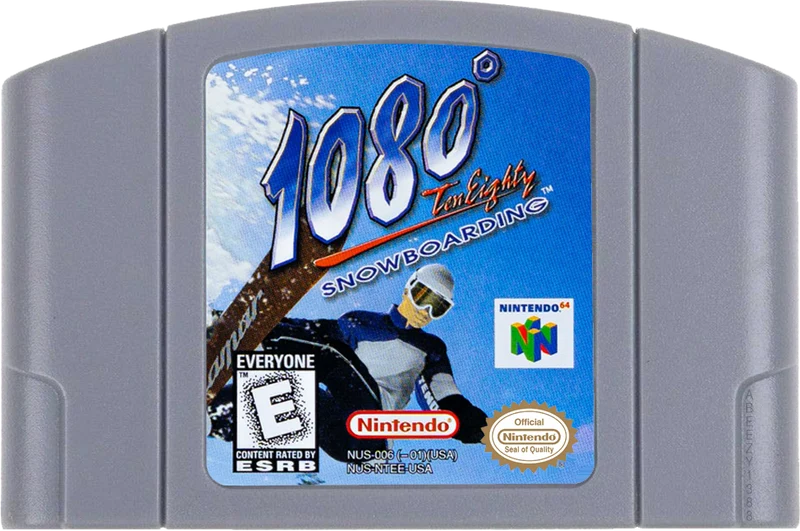 1080 Snowboarding - (Game Only) (Nintendo 64)