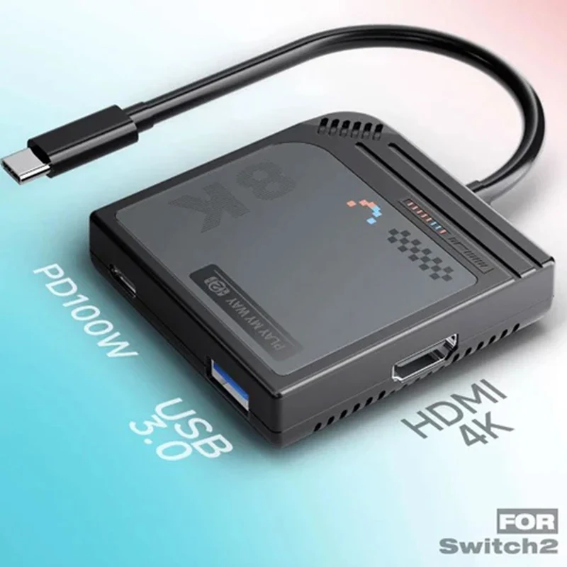 IINE Video Converter for Nintendo Switch / Nintendo Switch 2
