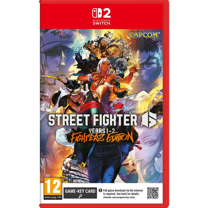 Nintendo Switch 2 Street Fighter 6 Years 1-2 Fighters Edition
