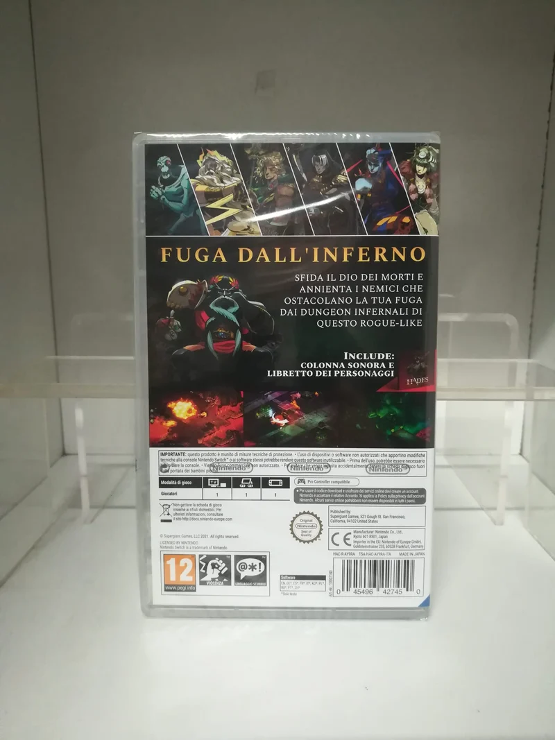 Hades Collector's Edition - Nintendo Switch - Edizione Italiana [Edizione Limitata]