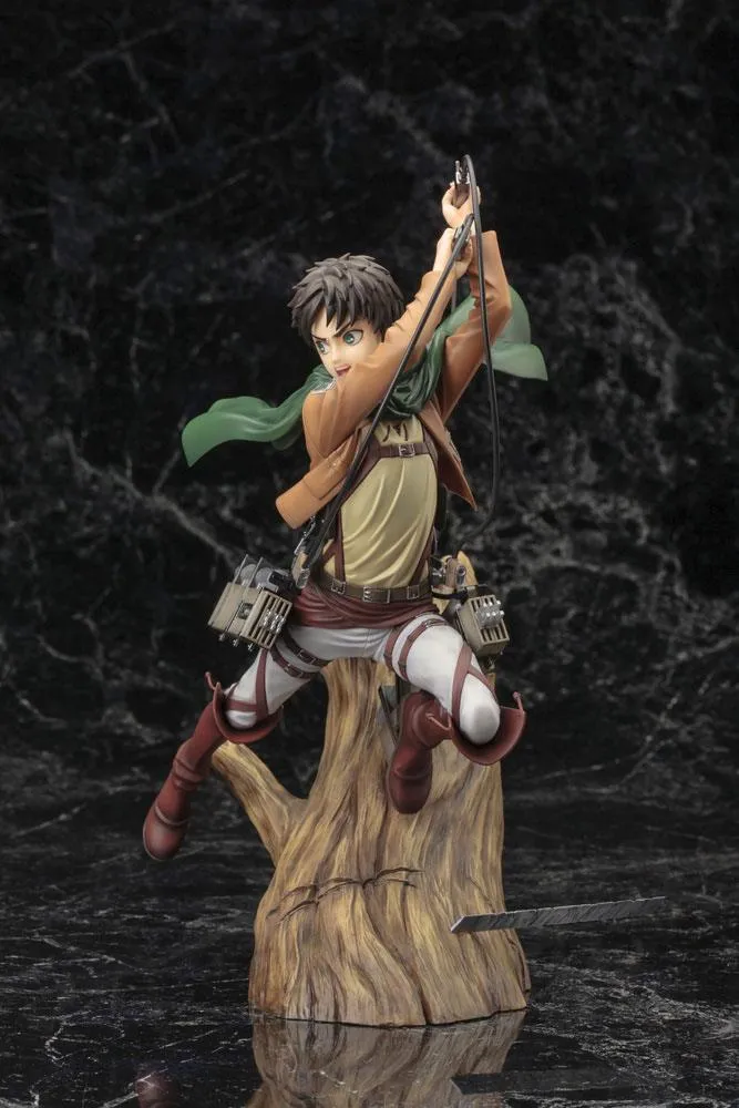 Attack on Titan ARTFX J Statue 1/8 Eren Yeager Renewal Package Ver. 35 cm