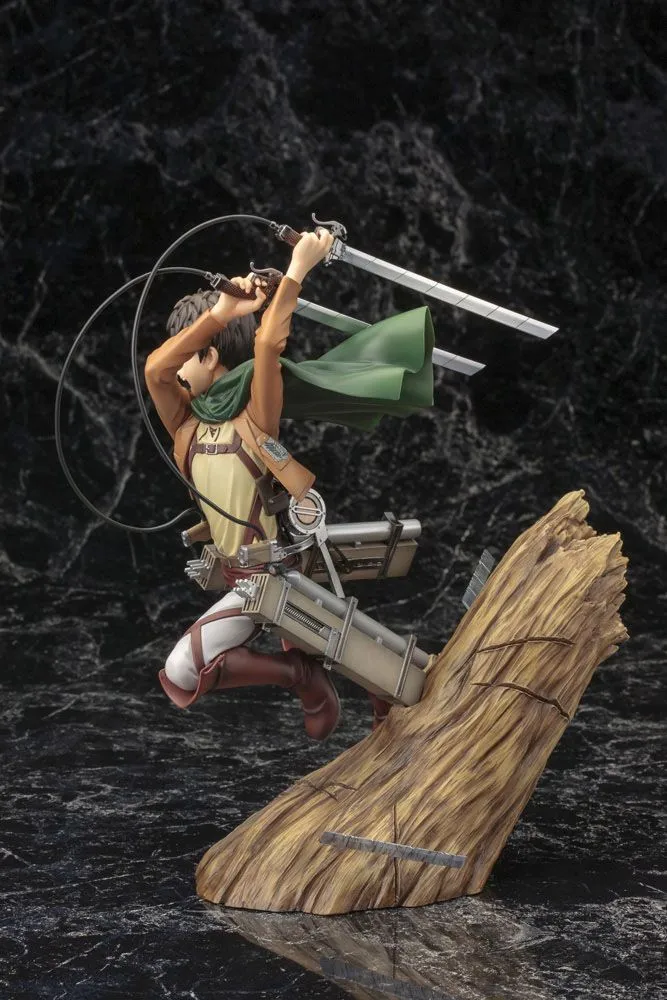 Attack on Titan ARTFX J Statue 1/8 Eren Yeager Renewal Package Ver. 35 cm