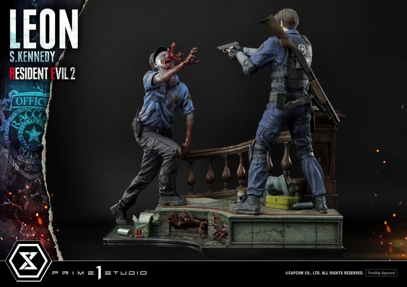 Resident Evil 2 Statue Leon S. Kennedy 58 cm - Prime 1 Studio