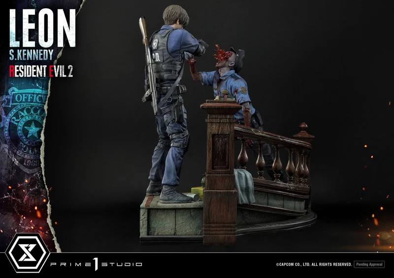 Resident Evil 2 Statue Leon S. Kennedy 58 cm - Prime 1 Studio
