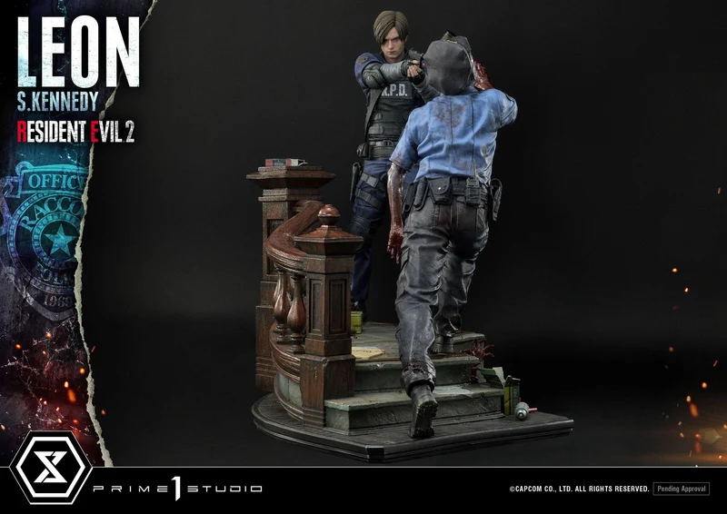 Resident Evil 2 Statue Leon S. Kennedy 58 cm - Prime 1 Studio