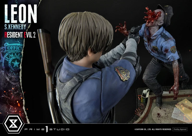 Resident Evil 2 Statue Leon S. Kennedy 58 cm - Prime 1 Studio