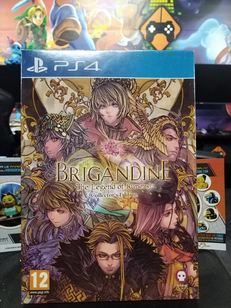 Brigandine: The Legend of Runersia Collector's Edition Playstation 4 Edizione Europea