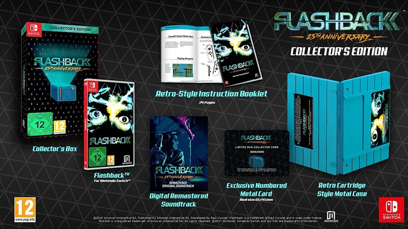 Flashback Collector's Edition - Nintendo Switch Edizione Europea