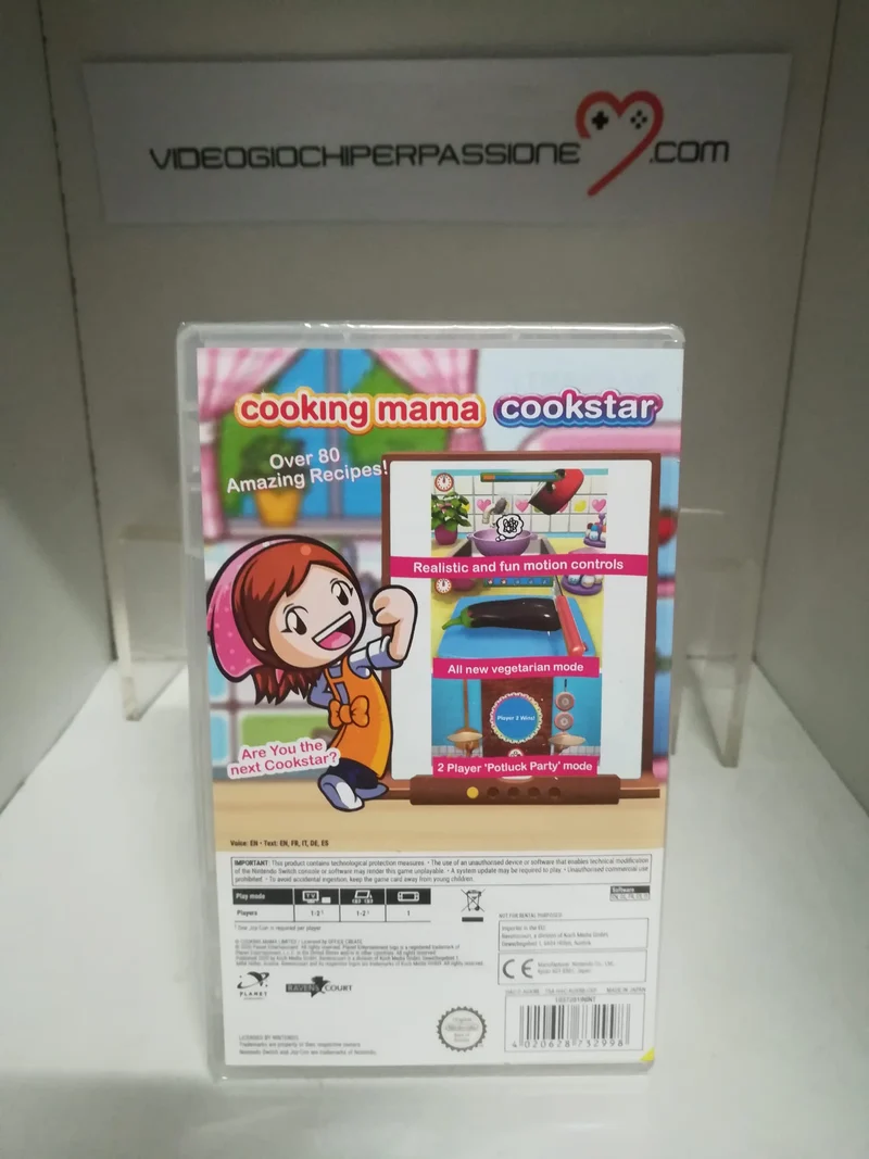 Cooking Mama: Cookstar Nintendo Switch Edizione Europea Con Italiano