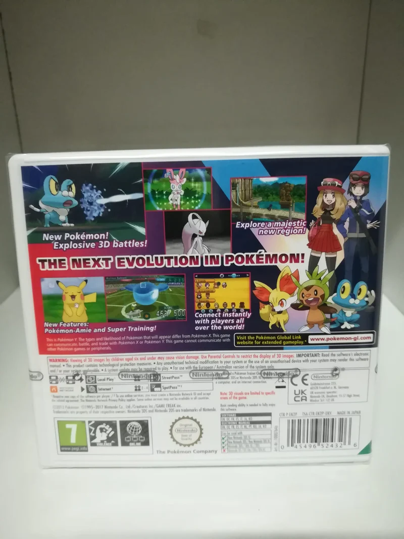 Pokemon Y Nintendo 3DS Edizione Europea Con Italiano