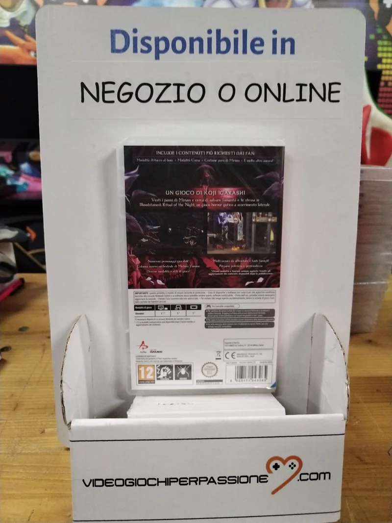 BLOODSTAINED: RITUAL OF THE NIGHT NINTENDO SWITCH (versione italiana)