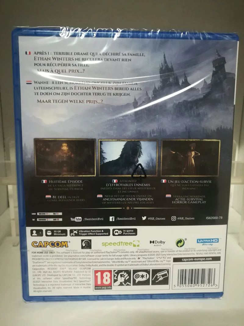 Resident Evil Village Playstation 5 Edizione Europea (con italiano)
