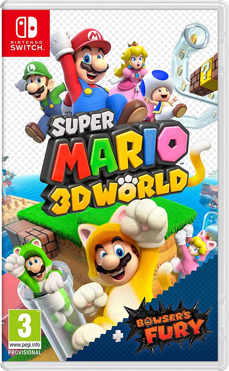 Super Mario 3D Worlds + Bowser's Fury Nintendo Switch Edizione Europea