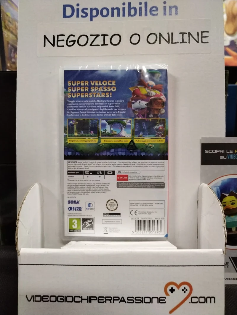 Sonic Superstars NINTENDO SWITCH (versione italiana)