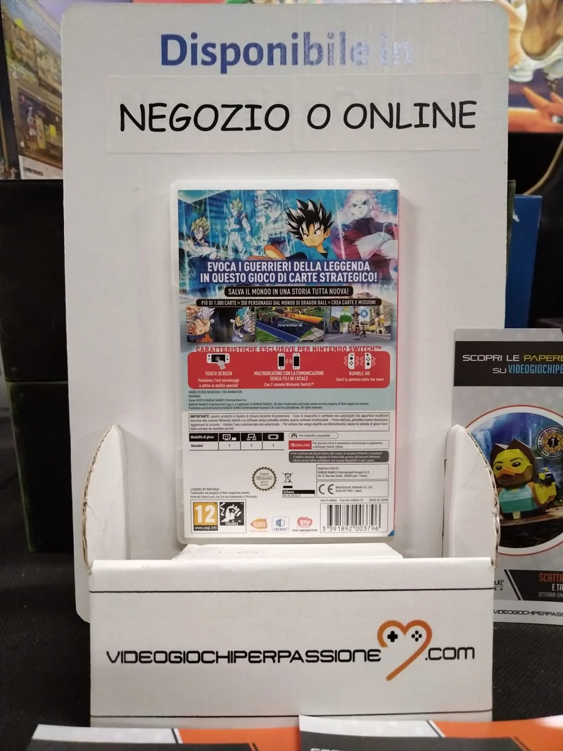Super Dragon Ball Heroes World Mission- Nintendo Switch Edizione Italiana (usato garantito)