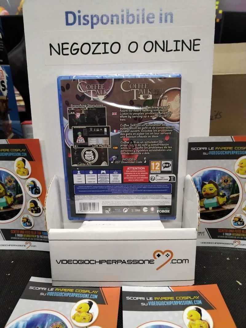 Coffee Talk 1 & 2 (Double Pack) - PLAYSTATION 4 Edizione Regno Unito