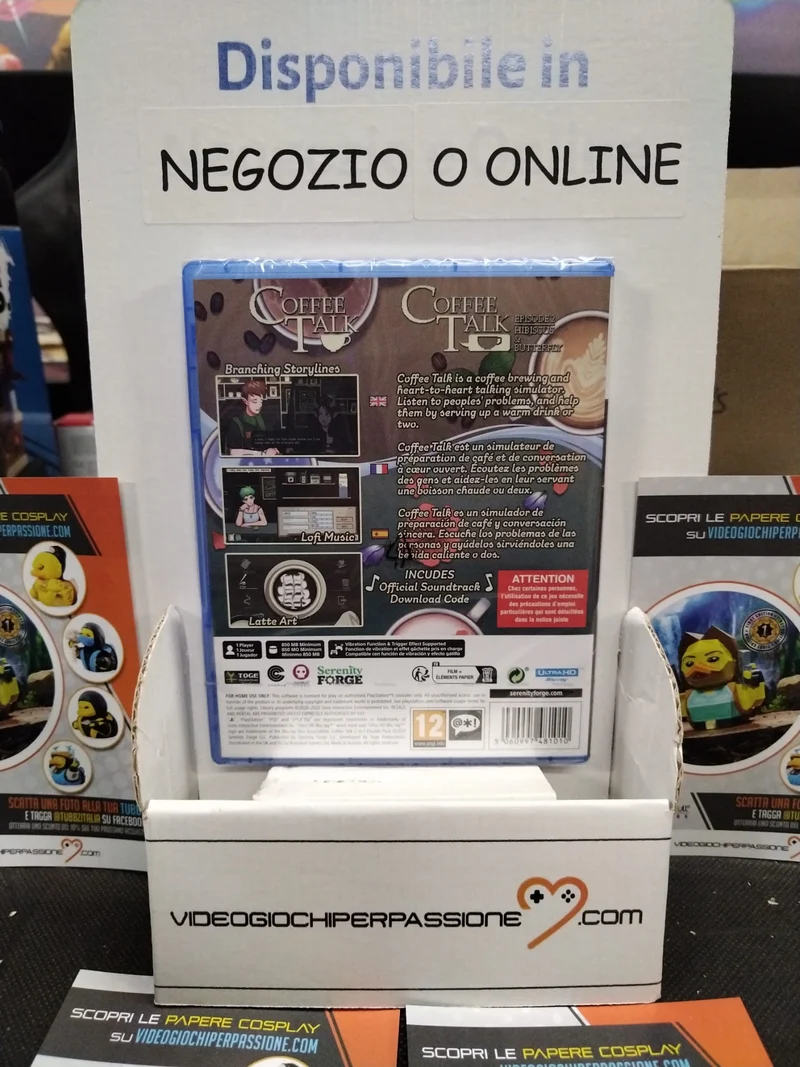 Coffee Talk 1 & 2 (Double Pack) - PLAYSTATION 5 Edizione Regno Unito