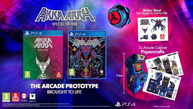 Akka Arrh Special Edition PLAYSTATION 4 Edizione Regno Unito