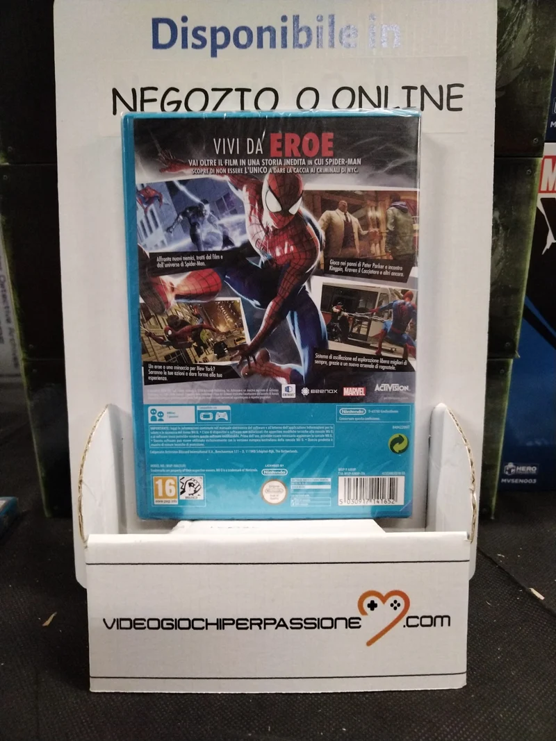 The Amazing Spider-man 2 WII U (versione italiana)(completamente in italiano)