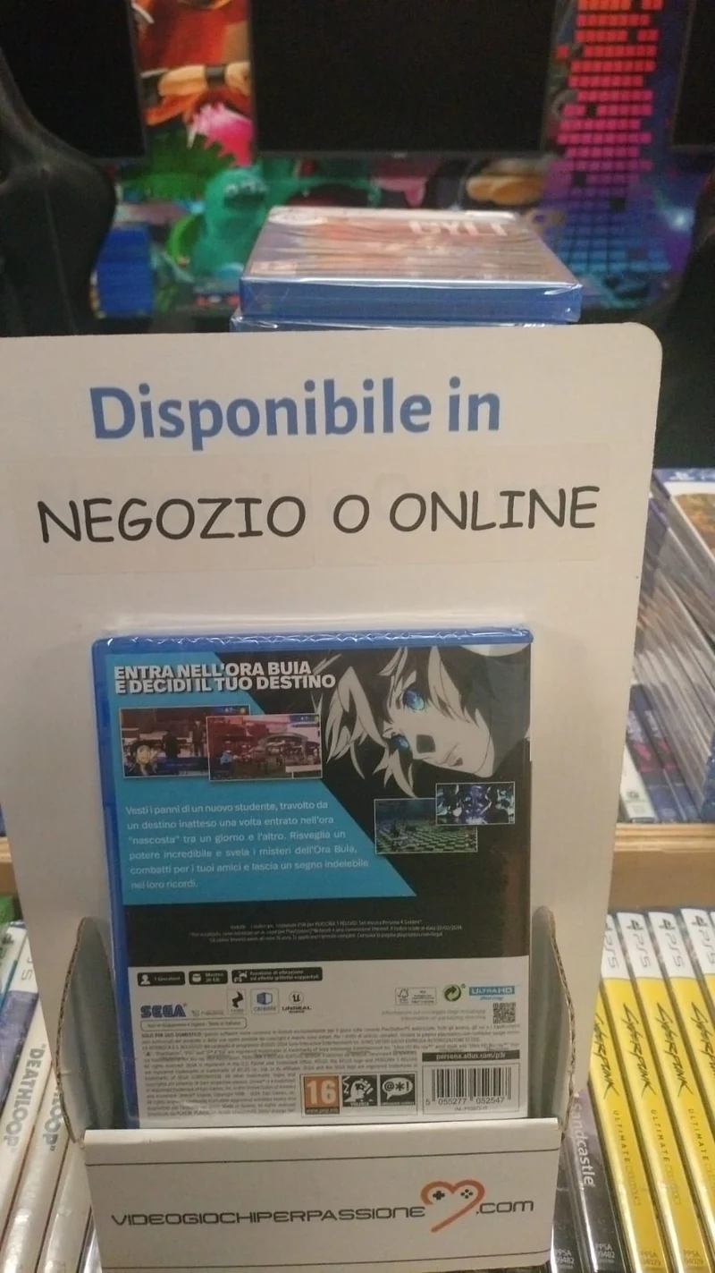 Persona 3 Reload Playstation 5 Edizione Italiana
