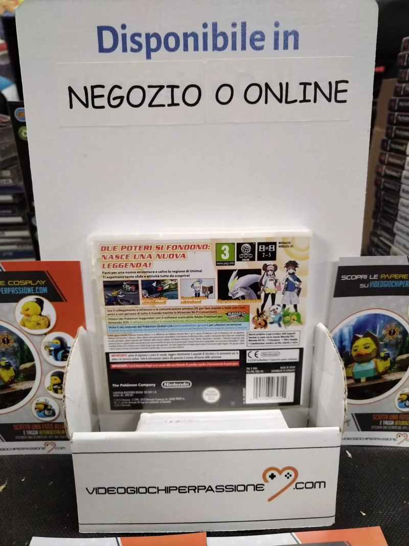 POKEMON VERSIONE BIANCA 2 NINTENDO DS (versione ita. usato garantito)