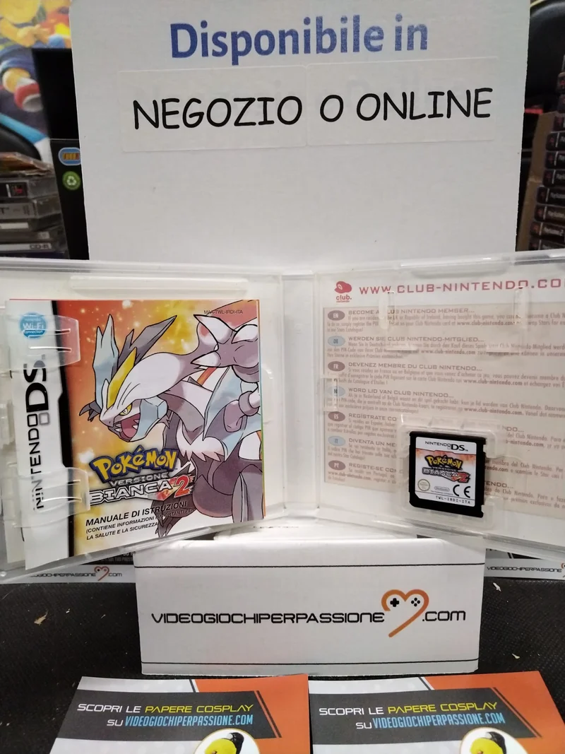 POKEMON VERSIONE BIANCA 2 NINTENDO DS (versione ita. usato garantito)