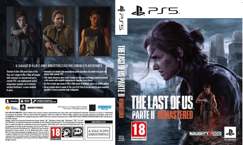 The Last of Us Parte II Remastered Playstation 5 Edizione Italiana