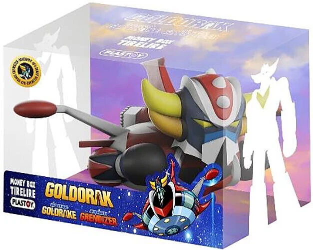 FIGURE UFO ROBOT GOLDRAKE -FIGURE MONEY BOX