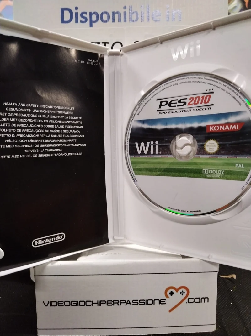 PES 2010 NINTENDO WII (usato)(versione ita.)