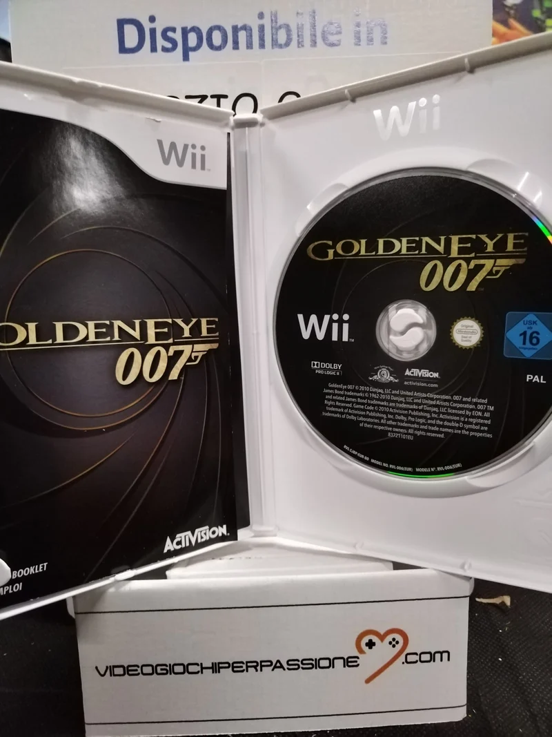 GOLDENEYE 007 NINTENDO WII (usato)(versione ita.)