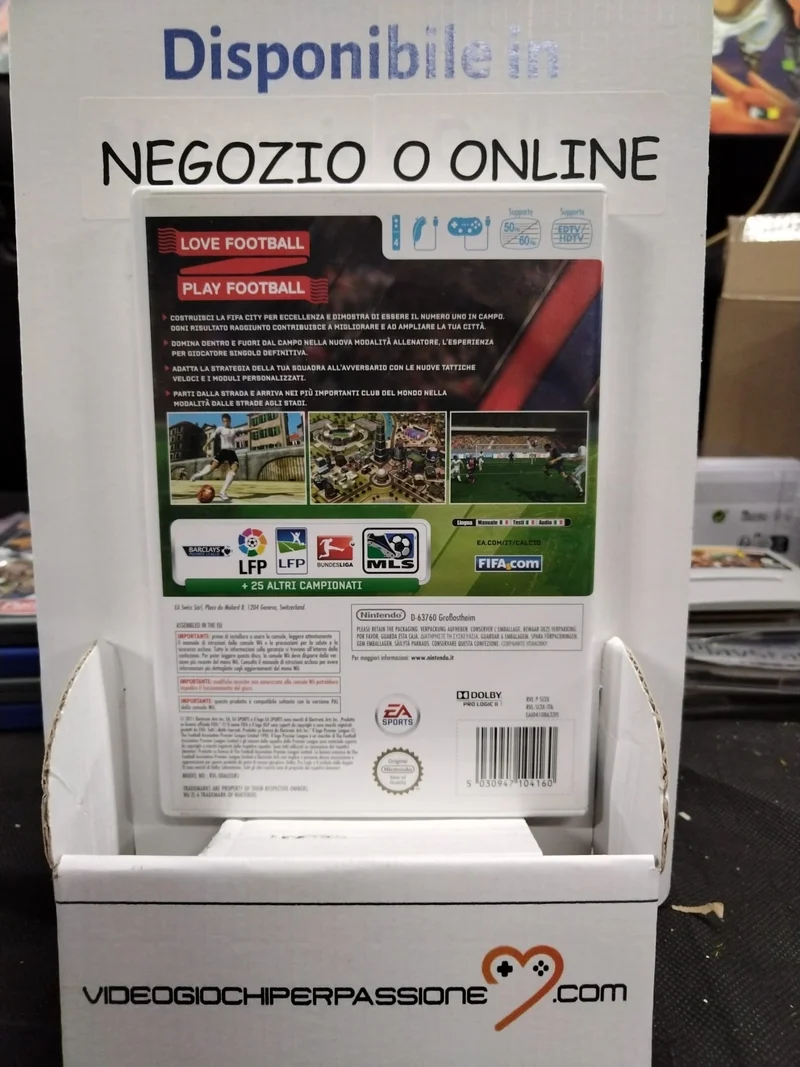 FIFA 12 NINTENDO WII (usato)(versione ita.)