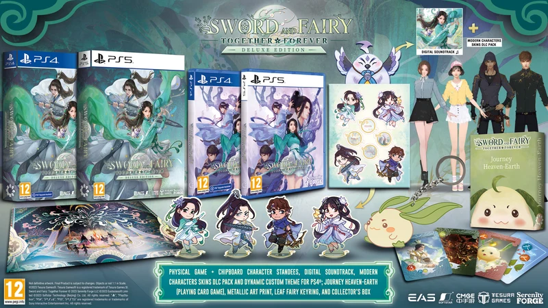 Sword and Fairy: Together Forever Deluxe Edition Playstation 5 Edizione Europea