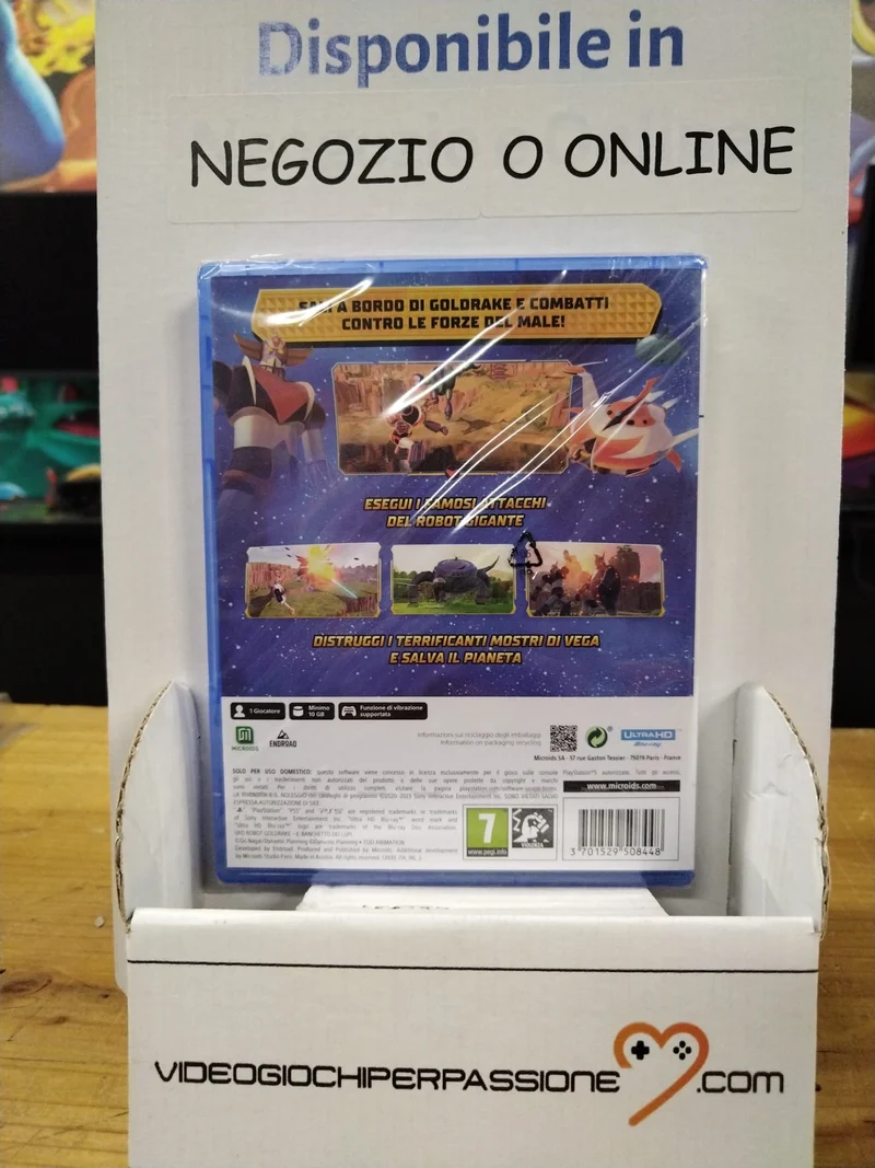 Ufo Robot Goldrake - Il Banchetto Dei Lupi- Playstation 5 Edizione Italiana