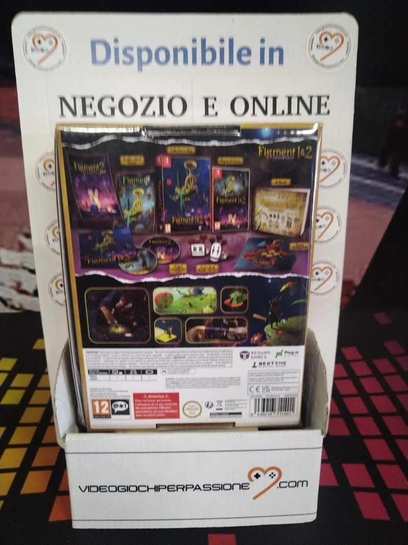 Figment 1 & 2 Collector's Edition Nintendo Switch Edizione Europea (Versione su Scheda)