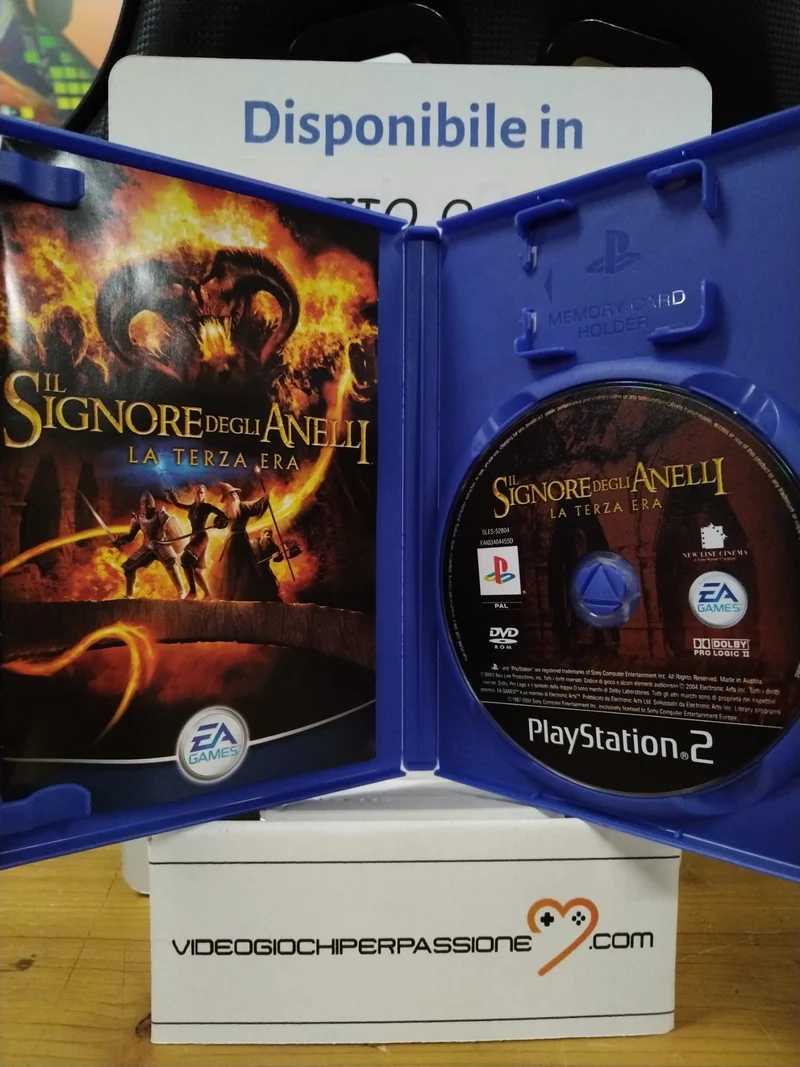 IL SIGNORE DEGLI ANELLI -LA TERZA ERA- PS2 (usato garantito)(versione italiana)