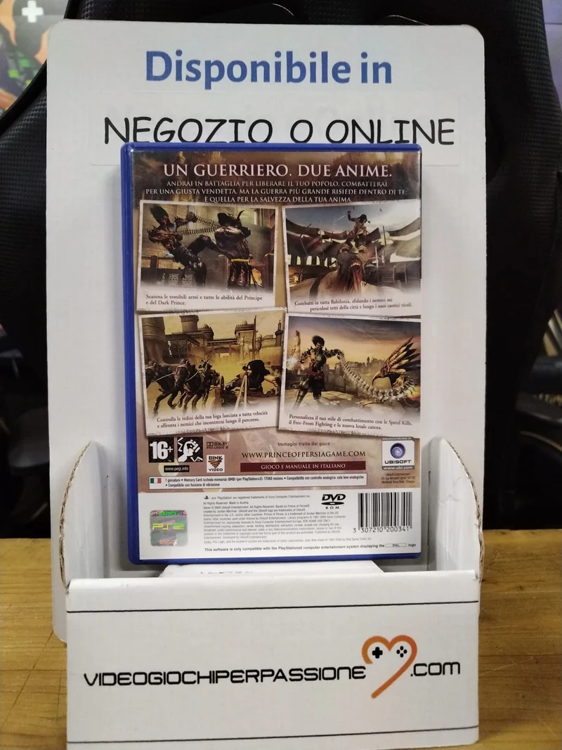 PRINCE OF PERSIA I DUE TRONI PS2 (usato garantito)(versione italiana)