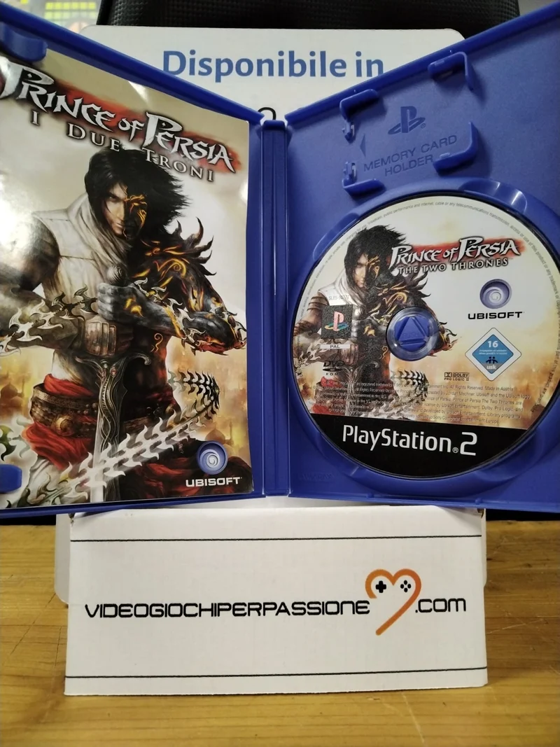 PRINCE OF PERSIA I DUE TRONI PS2 (usato garantito)(versione italiana)