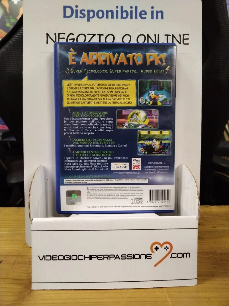 DISNEY PAPERINO-CHI E PK? PS2 (usato garantito)(versione italiana)