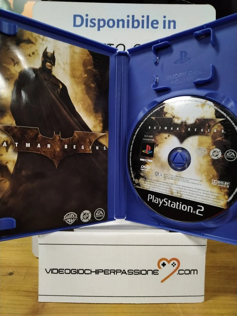 BATMAN BEGINS PS2 (usato garantito)(versione italiana)