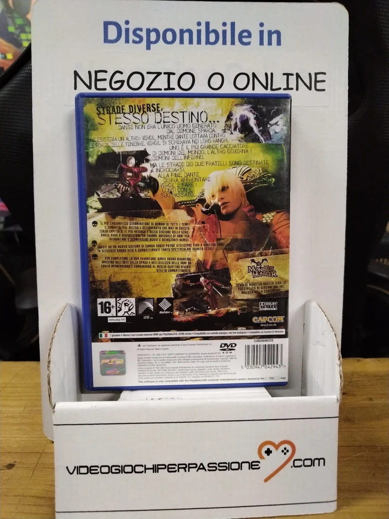 DEVIL MAY CRY 3 PS2 (usato garantito)(versione italiana)