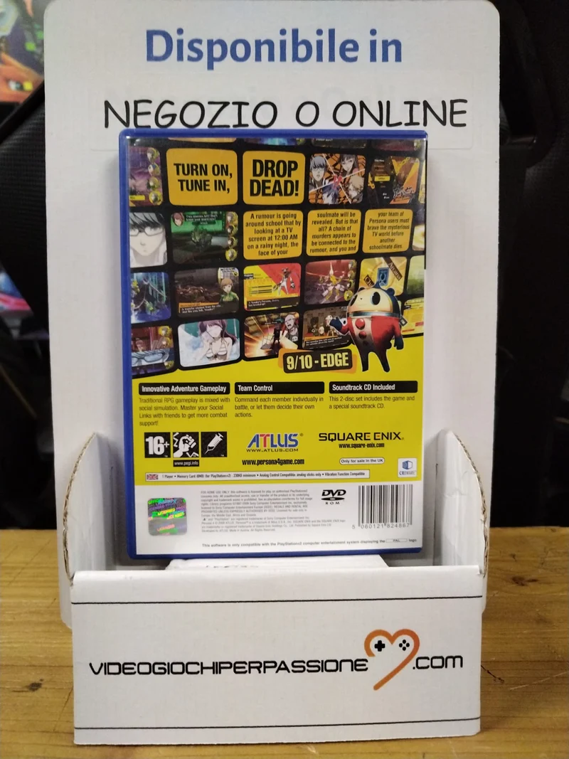 Shin Megami Tensei: Persona 4 PS2 (usato garantito)(versione inglese)