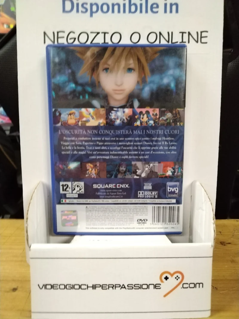 KINGDOM HEARTS II PS2 (usato garantito)(versione italiana)