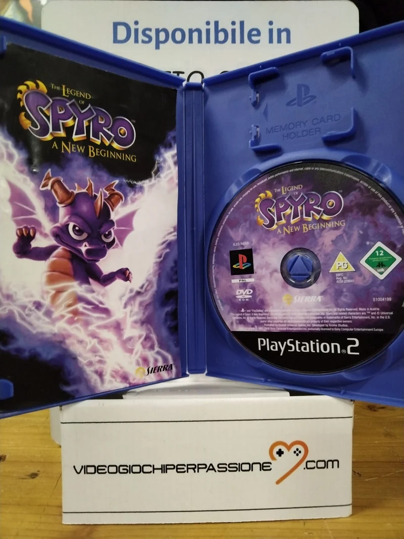 THE LEGEND OF SPYRO A NEW BEGINNING PS2 (usato garantito)(versione italiana)