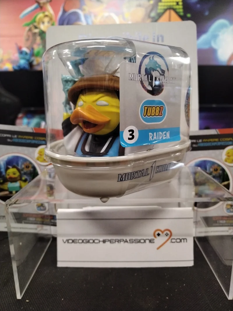 Official Mortal Kombat Raiden TUBBZ Cosplaying Duck Collectable