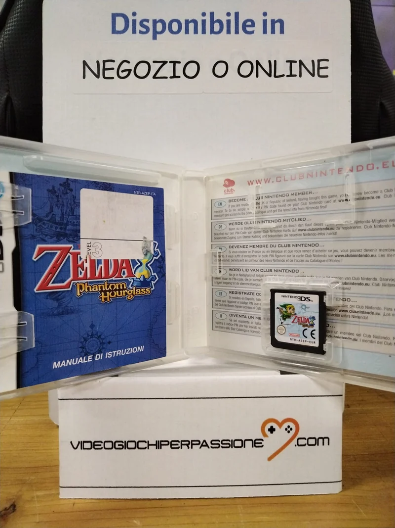 THE LEGEND OF ZELDA: PHANTOM HOURGLASS NINTENDO DS (versione italiana, usato garantito)