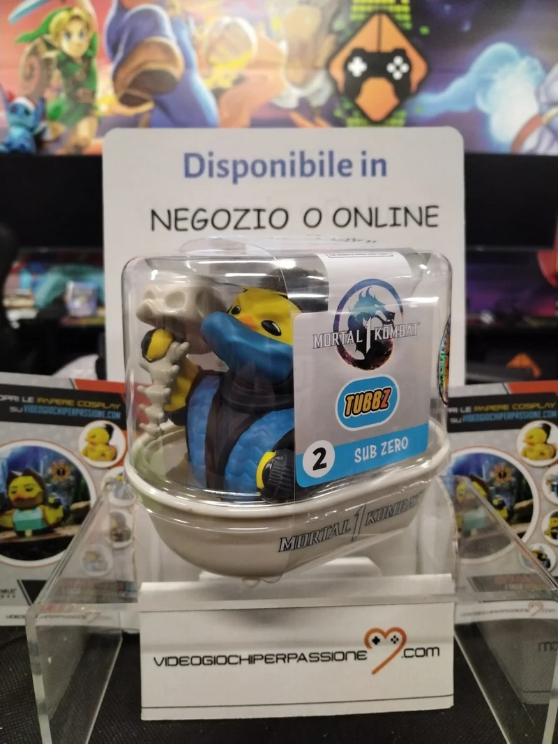 Official Mortal Kombat Sub-Zero TUBBZ Cosplaying Duck Collectible