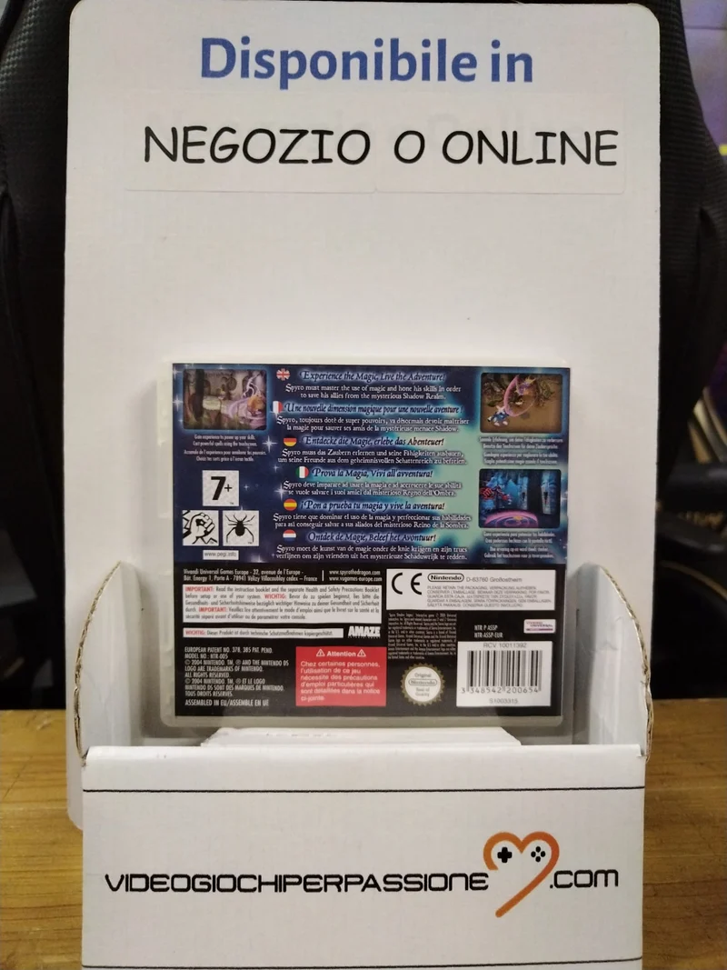 SPYRO SHADOW LEGACY NINTENDO DS (versione europea, usato garantito)