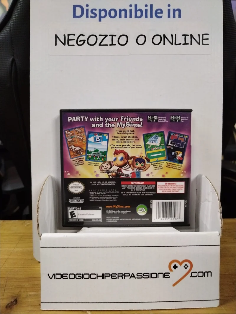 MY SIMS PARTY NINTENDO DS (versione americana, usato garantito)
