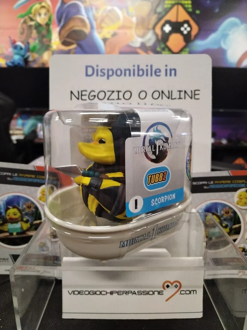 Official Mortal Kombat Scorpion TUBBZ Cosplaying Duck Collectible