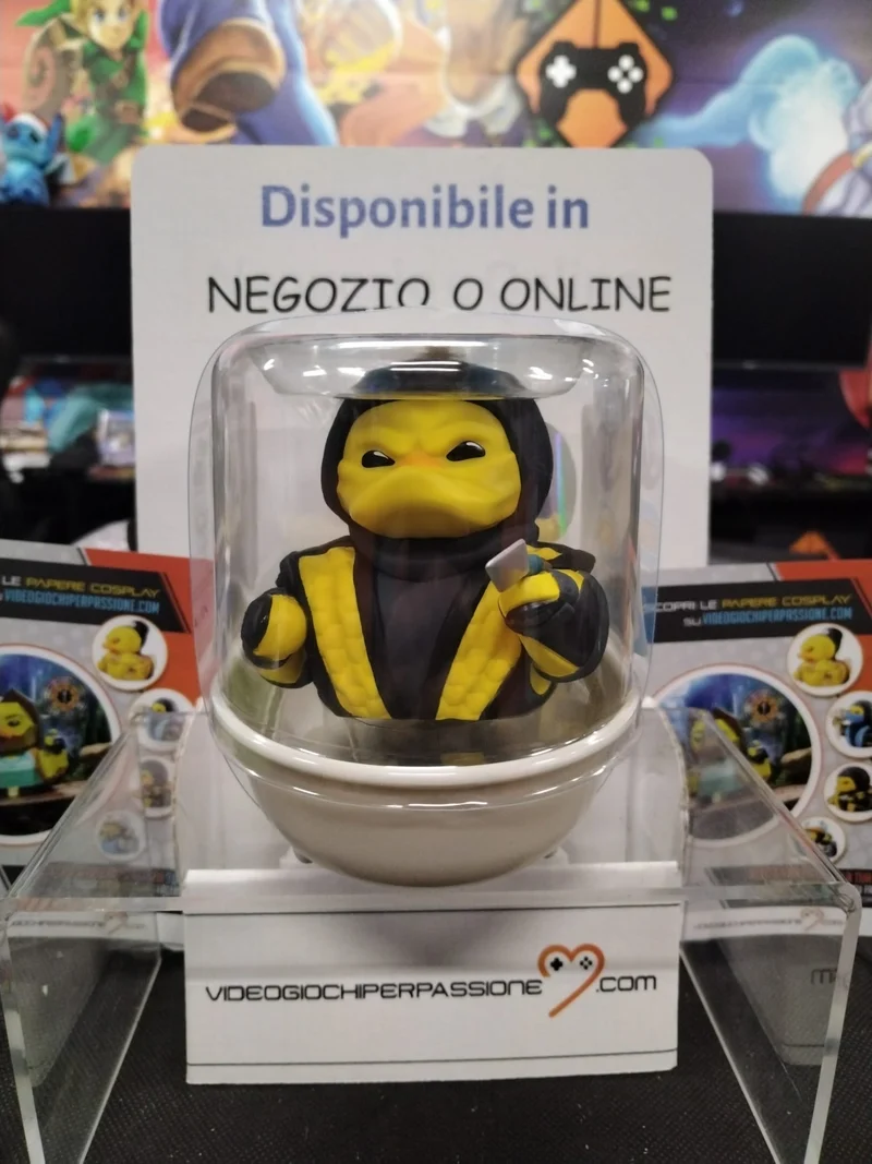 Official Mortal Kombat Scorpion TUBBZ Cosplaying Duck Collectible